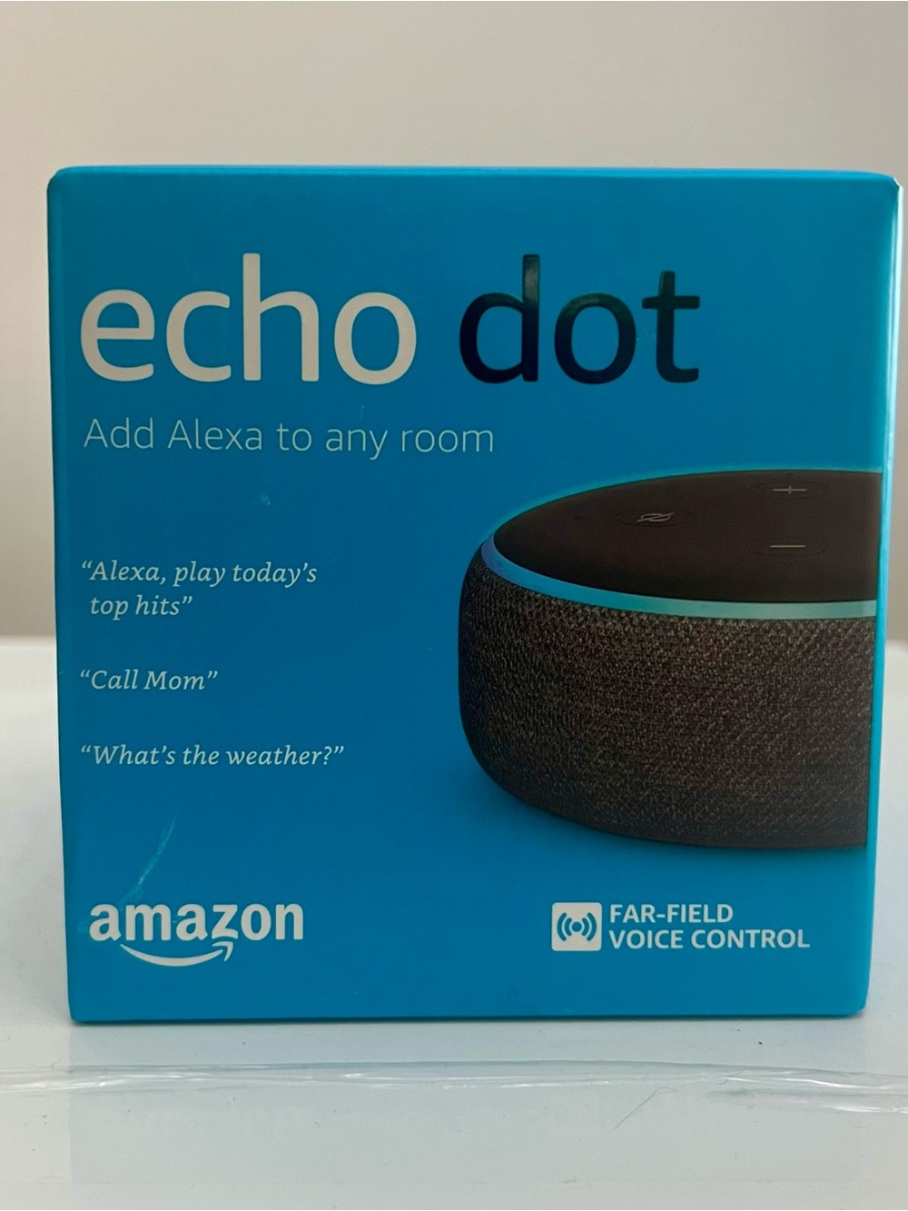 Amazon Echo Dot (3rd Generation) Smart Speaker Charcoal New Sealed With Alexa